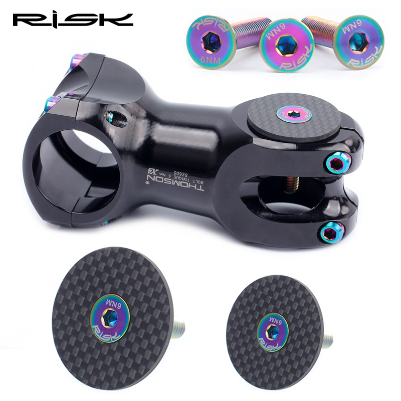 Edelweiss Stem Cell - Risk Carbon Fiber 28.6mm Stem Cap/31.8mm