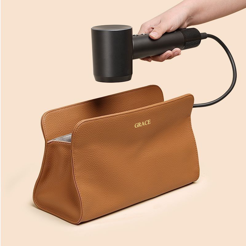 Custom Name Soft PU Leather Ha - Luxury Skincare Women ulasan dan harga
