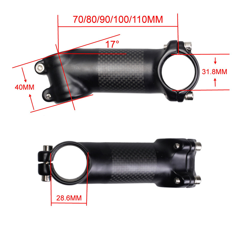 3k Carbon + Aluminium Bike Ste - Edelweiss Stem Cell ulasan dan harga