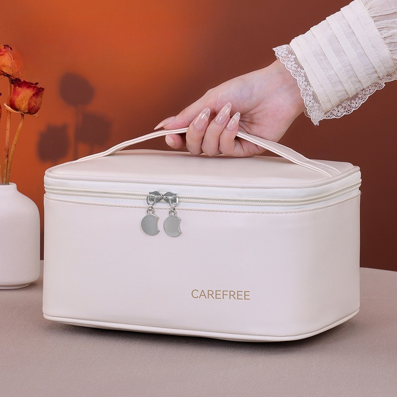 Luxury PU Makeup Bag for Women - Luxury Skincare Women ulasan dan harga