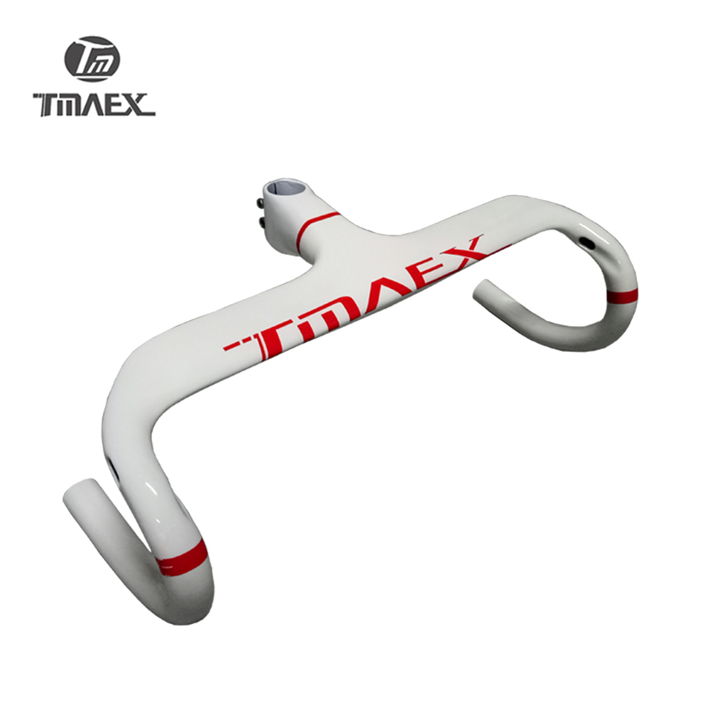 White Carbon Road Bike Handleb - Edelweiss Stem Cell ulasan dan harga