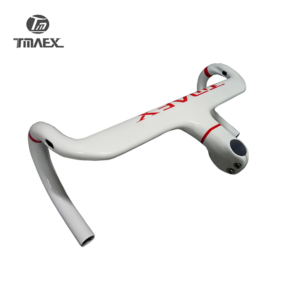 White Carbon Road Bike Handleb - Edelweiss Stem Cell ulasan dan harga
