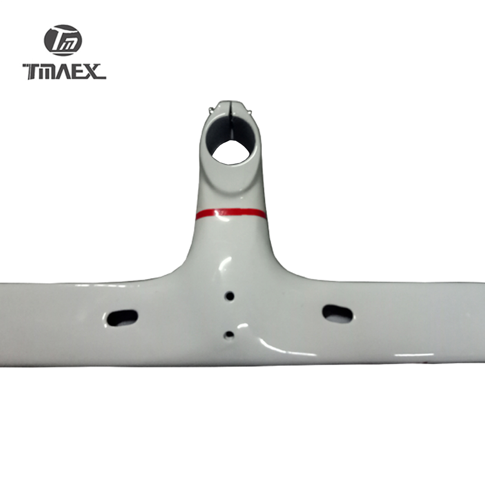 White Carbon Road Bike Handleb - Edelweiss Stem Cell ulasan dan harga