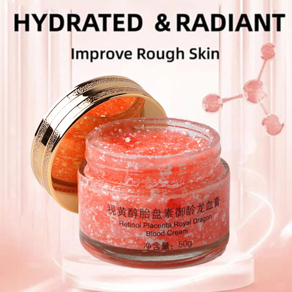 50g Dragon Blood Retinol Face  - Placenta Extract Serum ulasan dan harga