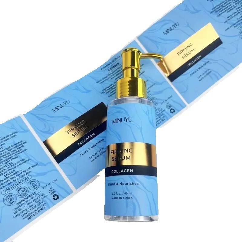 Custom Printed Biodegradable S - Luxury Skincare Labels ulasan dan harga