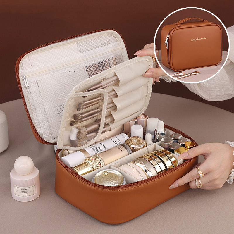 Wholesale PU Large Capacity To - Luxury Skincare Women ulasan dan harga